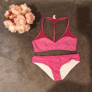 Lululemon Pink Bikini (Top and Bottom)